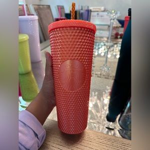 Starbucks Orange Studded Venti Tumbler